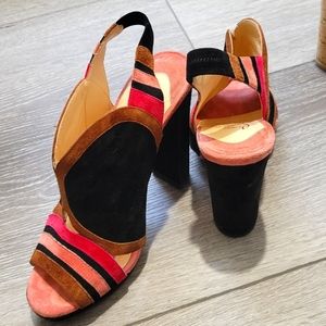 Christian Louboutin open toe heels